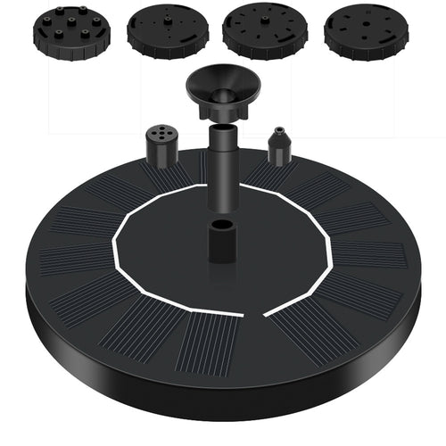 Bird Bath Solar Fountain